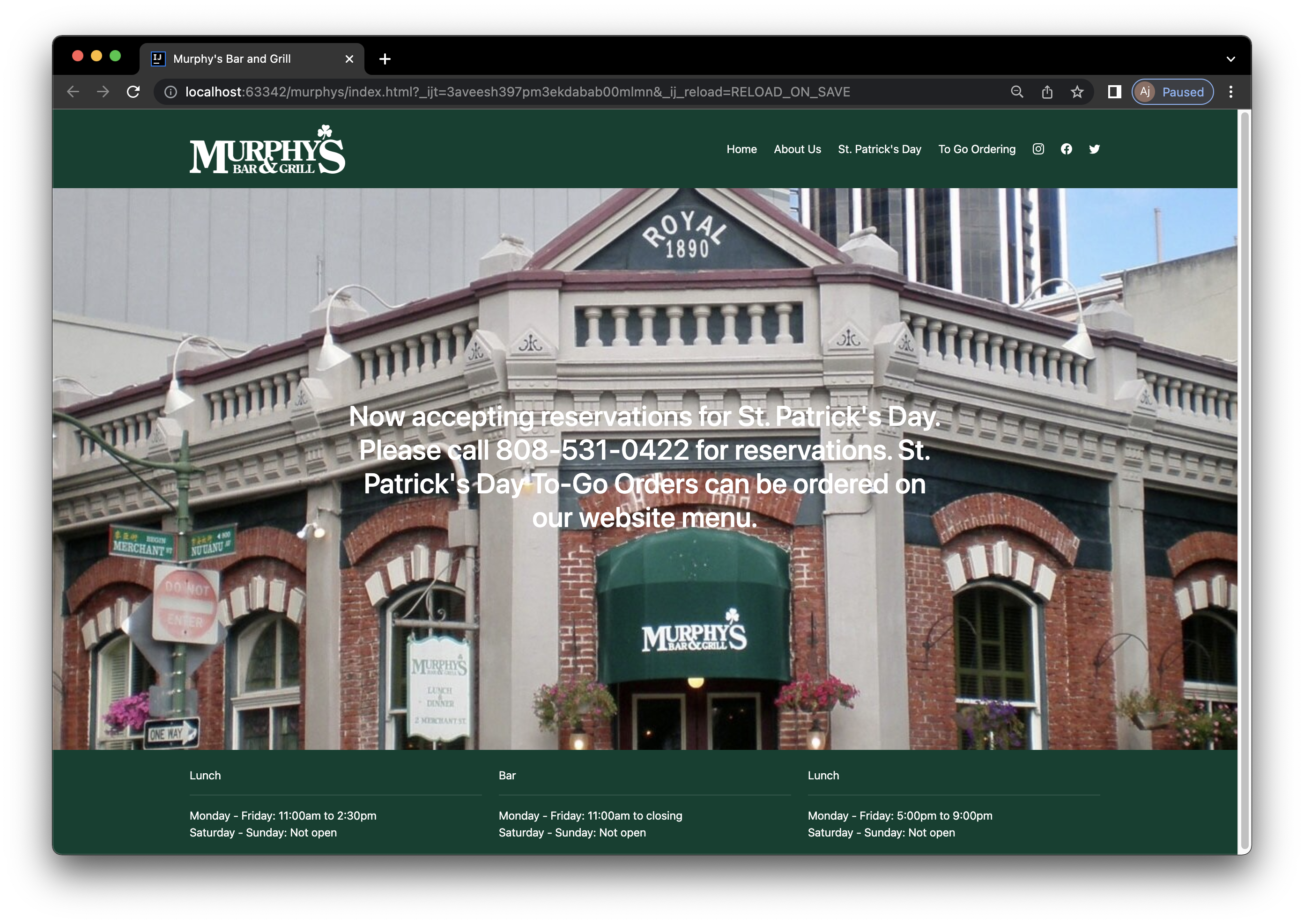 Murphy's Homepage